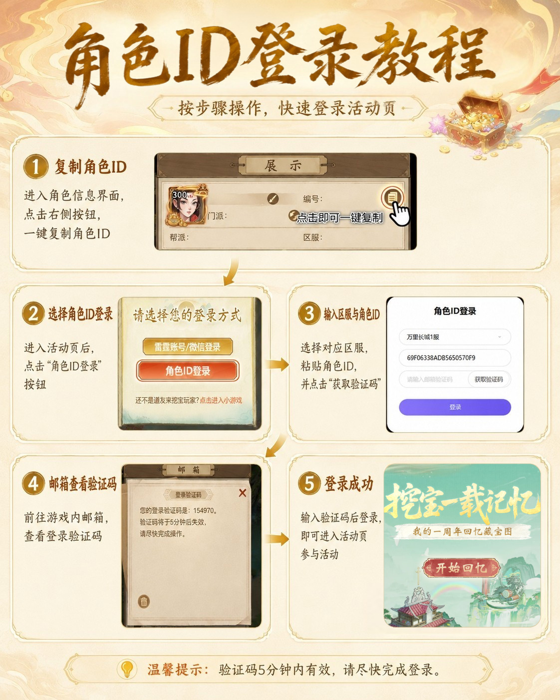 你的「一周年回忆藏宝图」已生成！查看年度成就，领周年礼包，人人有份！
