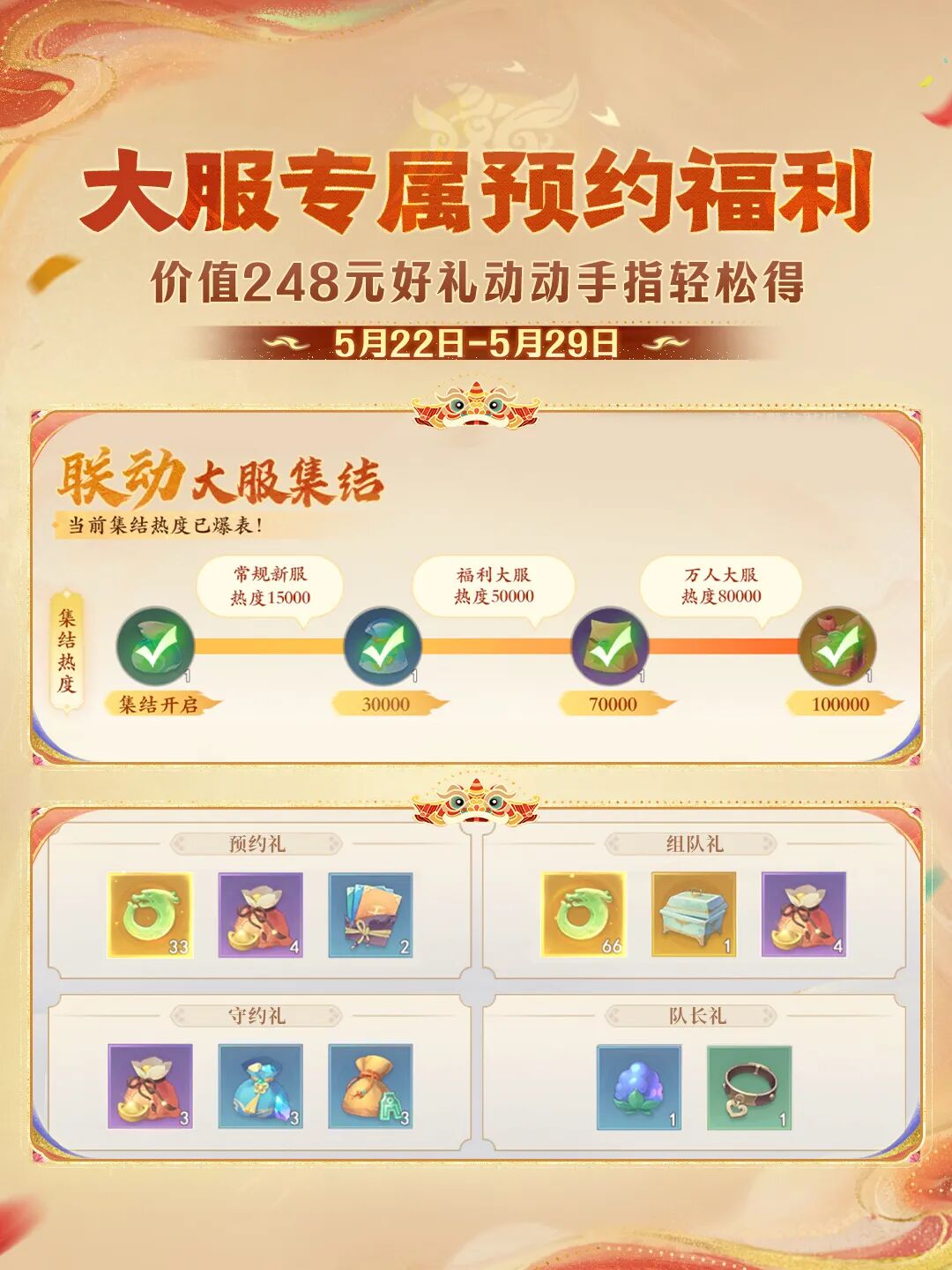 年中联动大服【醒狮魂】全福利攻略,看这一篇就够了! 年中联动大服【醒狮魂】全福利攻略,看这一篇就够了!