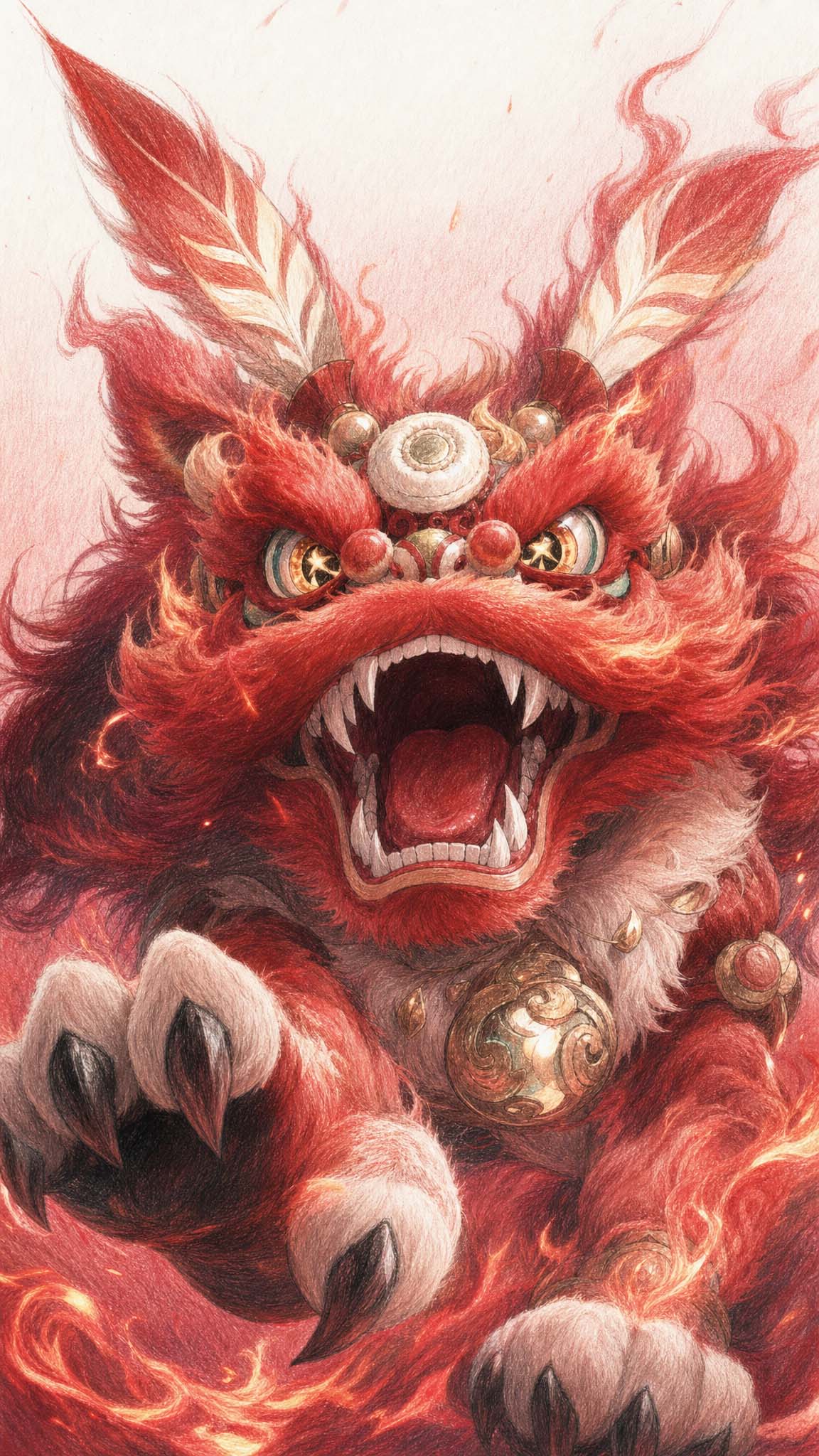 进来存图！换上这组神兽壁纸，惊艳整个帮派群！