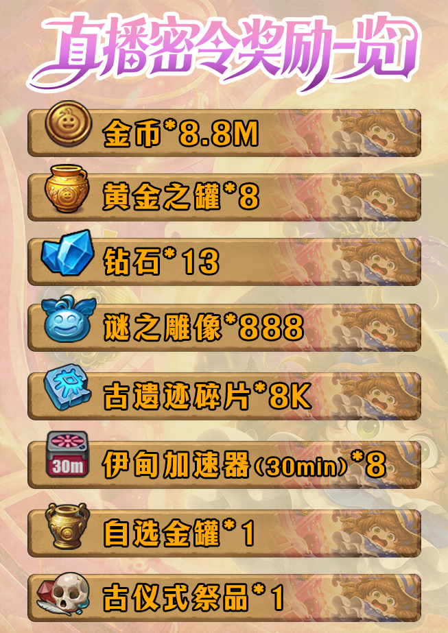 《不思议迷宫》冈爆节活动今日开启！上线即可领取自选金罐和古仪式祭品！