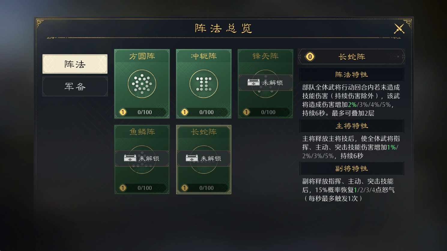 一文看懂新赛季阵法系统 一文看懂新赛季阵法系统
