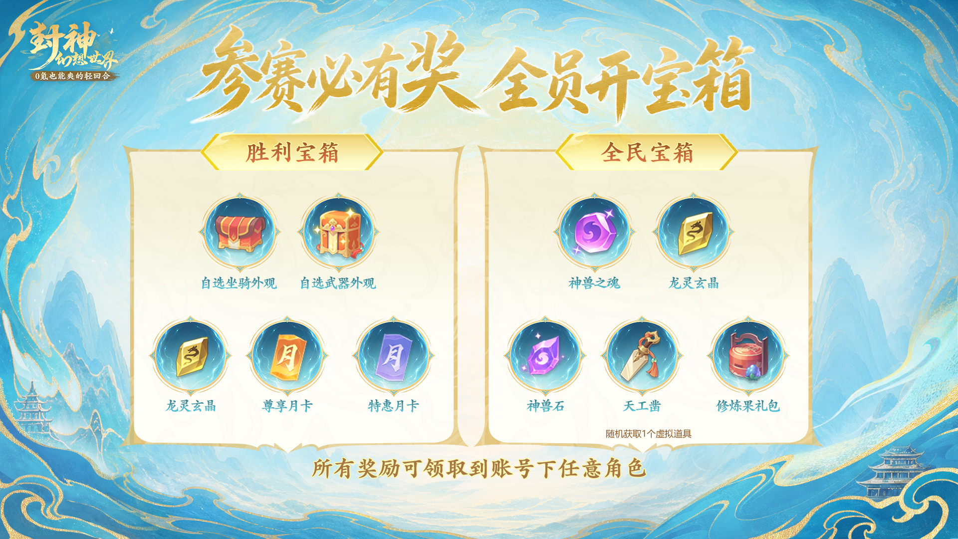 全民争霸赛今日开启报名，一文看懂赛事规则！来自由配装，赢取现金大奖！